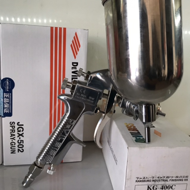 Súng Phun Sơn K502 Sơn Mịn, Phủ Bóng