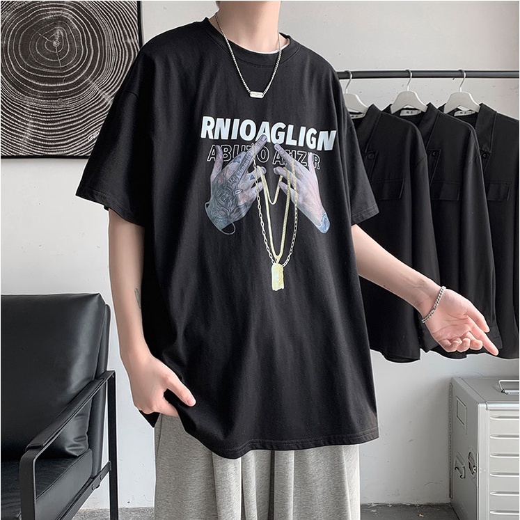 Áo thun tay lỡ bản Premium phông unisex dáng rộng RNI nam nữ oversize ulzzang ONEZ | BigBuy360 - bigbuy360.vn