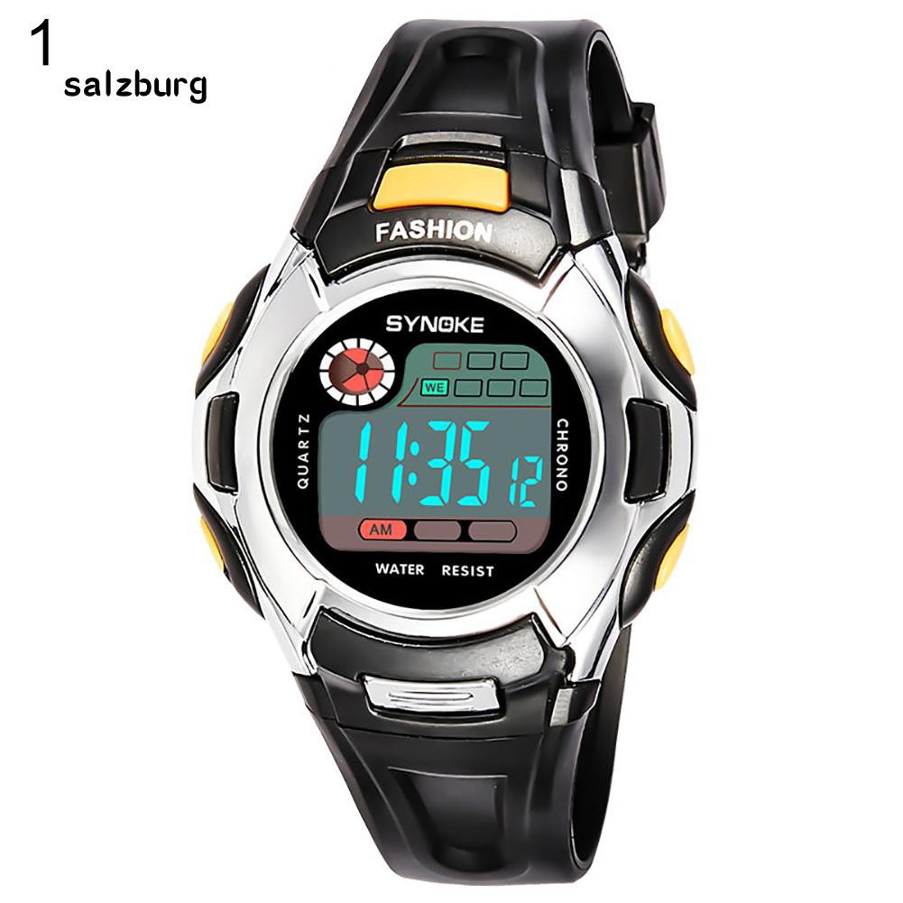 Đồng hồ điện tử chống sốc kiểu dáng thể thao cho trẻ em | BigBuy360 - bigbuy360.vn