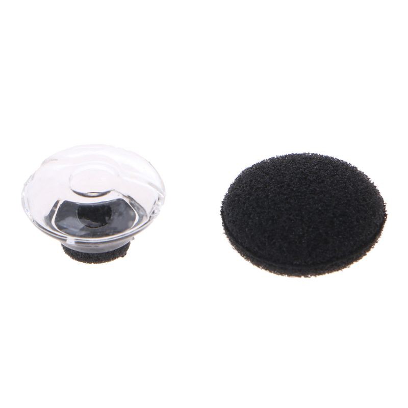 Cặp Đệm Tai Nghe Bằng Silicon Mềm Màu Đen