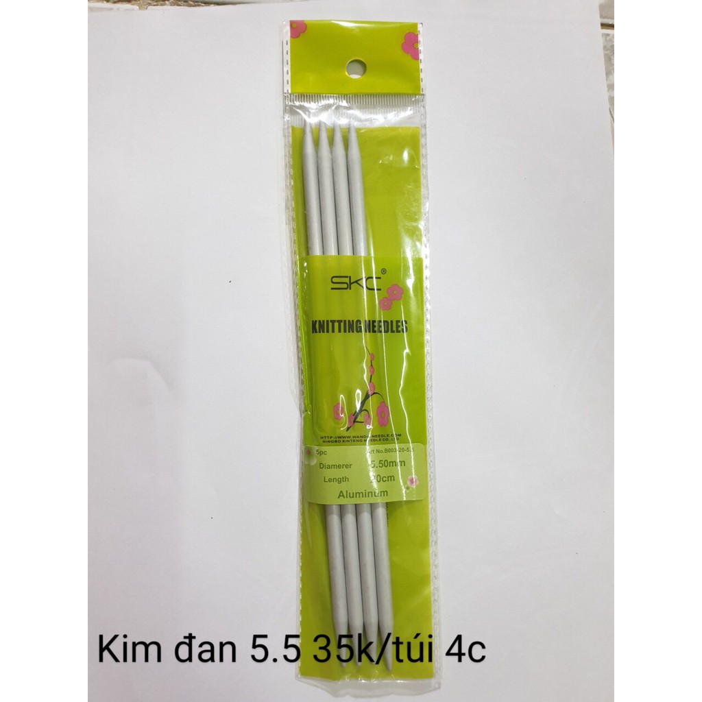 Kim đan thẳng 2 đầu skc