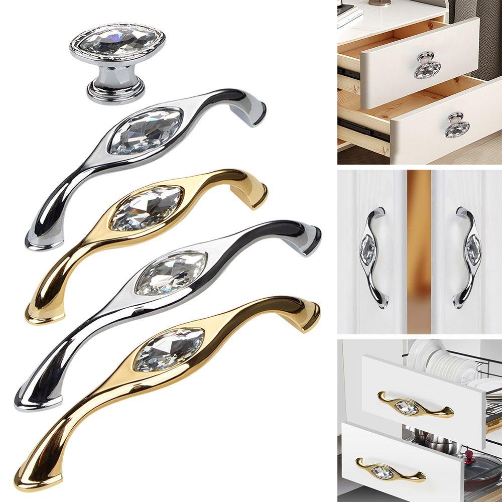 Tay Nắm Cửa Bằng Hợp Kim Kẽm Thiết Kế Đơn Giản Trang Trí Nội Thất|Tay Nắm Cửa Tủ Cao Cấp Tiện Dụng