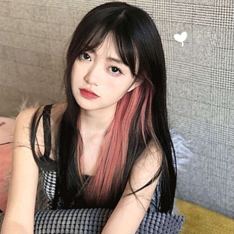 Tóc giả nối dài tự nhiên hợp thời trang cho nữ nhiều màu sắc tùy chọn