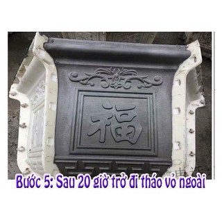 Khuôn đúc chậu ABS cao 33cm