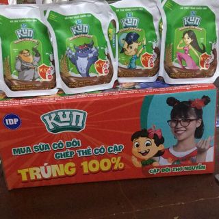 Sữa kun túi 110ml×24 túi thùng .đủ vị