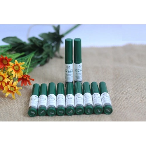Gel Giảm thâm mụn the body shop tea tree targeted gel