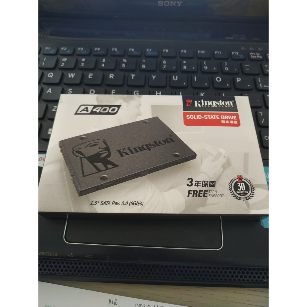Ổ Cứng SSD KINGSTON 120GB A400 ⚡️Không cộng phí 3% shopee⚡️ Hàng chuẩn, bảo hành 36 tháng, lỗi 1 đổi 1 trong 30 ngày | BigBuy360 - bigbuy360.vn