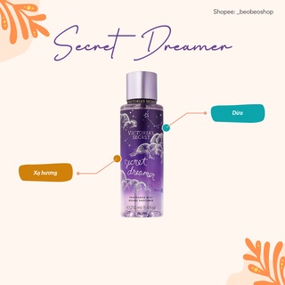 Xịt thơm bodymist Victoria’s Secret Secret Dreamer - 250ml