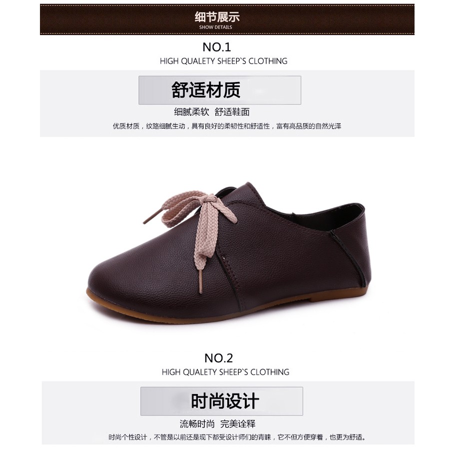 Giày Lười Đế Bằng Phong Cách Hàn Quốc 2021 Cho Nữ | BigBuy360 - bigbuy360.vn