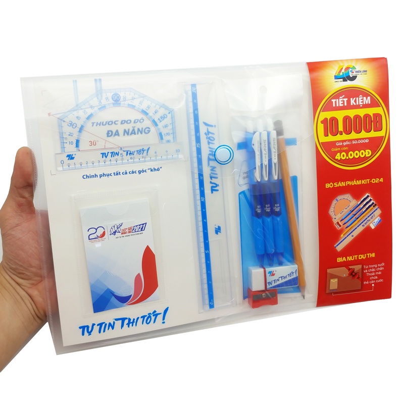 Bộ Sản Phẩm Tiếp Sức Mùa Thi Thiên Long KIT-024