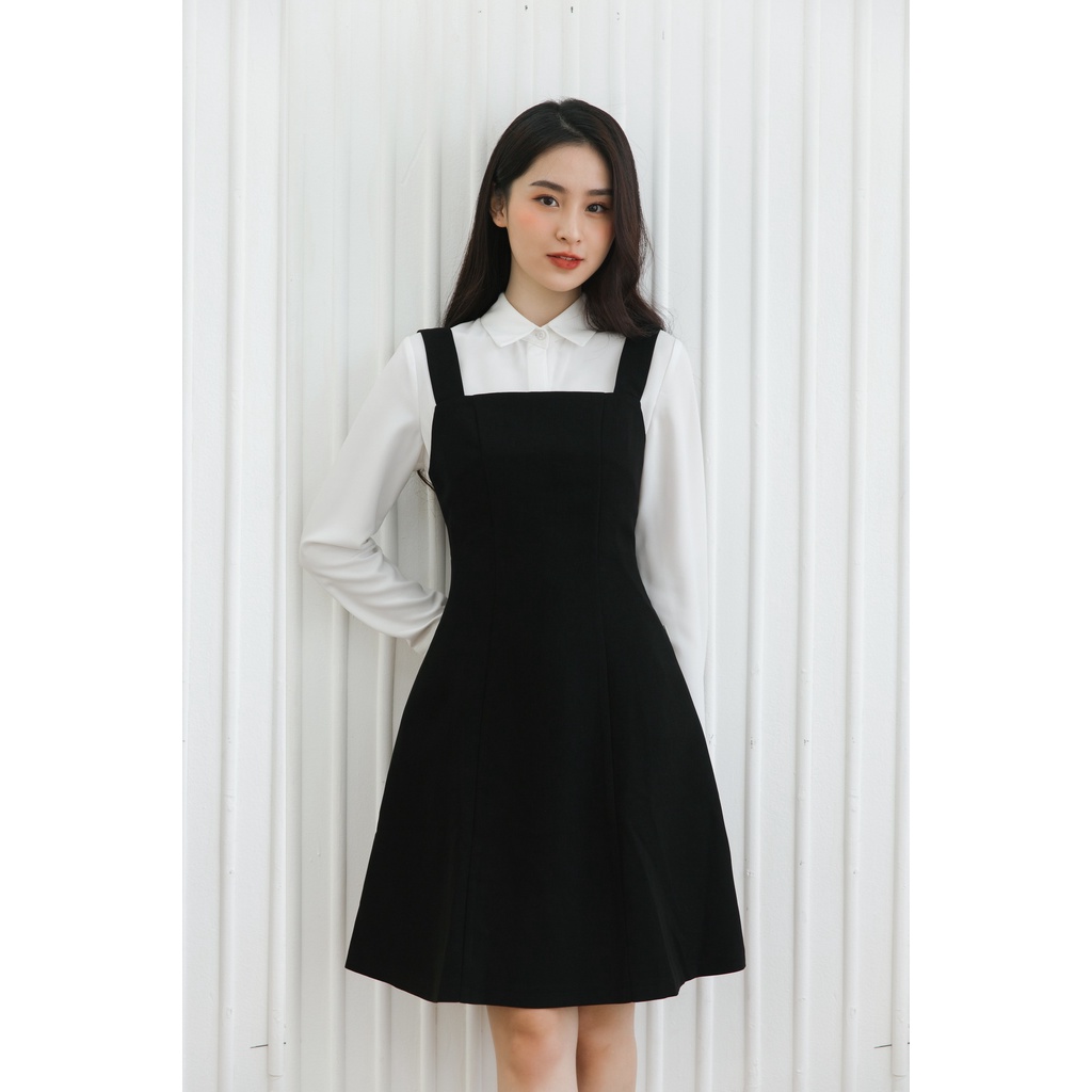 Váy yếm cổ vuông dáng xòe ( Không kèm áo ) TIIN STORE V0Y020 V0Y019