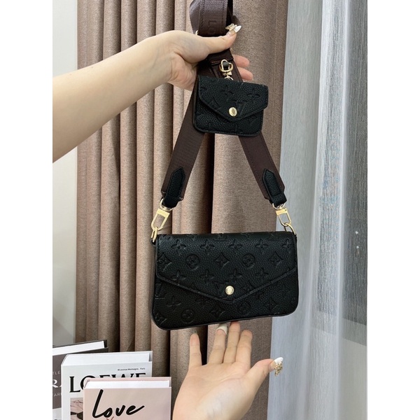 Set túi lv da sần thời trang mới 2022