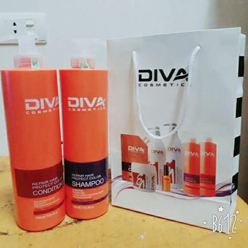 Cặp dầu gội DIVA thơm mềm mượt