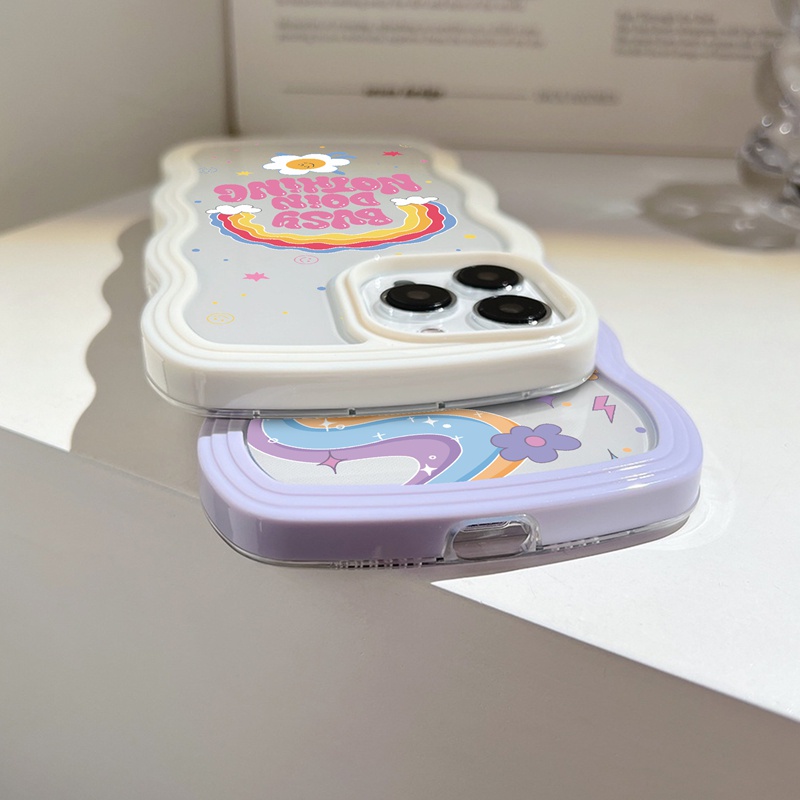 Suntaiho Ốp lưng iphone Ốp Điện Thoại mềm trong suốt in graffiti thích hợp cho iPhone 13 11 12 Pro Max X XS Max XR 7 8 Plus
