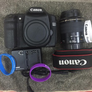 Mua Máy ảnh canon 50D kèm lens EF 80-200