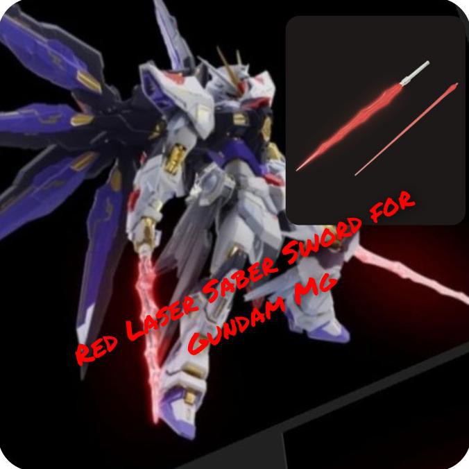 Gundam Thanh Kiếm Laser Gắn Đèn Led Màu Đỏ 0512