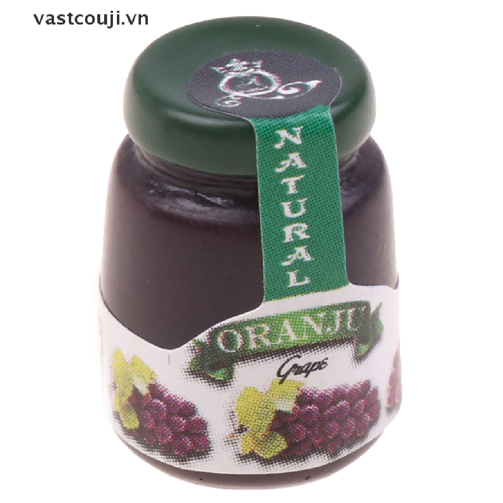 Set 4 Mô Hình Lọ Mứt Trang Trí Nhà Búp Bê Tỉ Lệ 1: 12