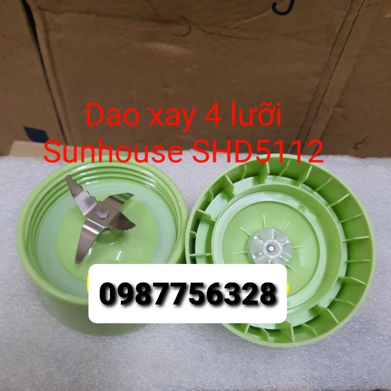 Phụ kiện máy xay- Dao 4 máy xay sunhouse SHD5112