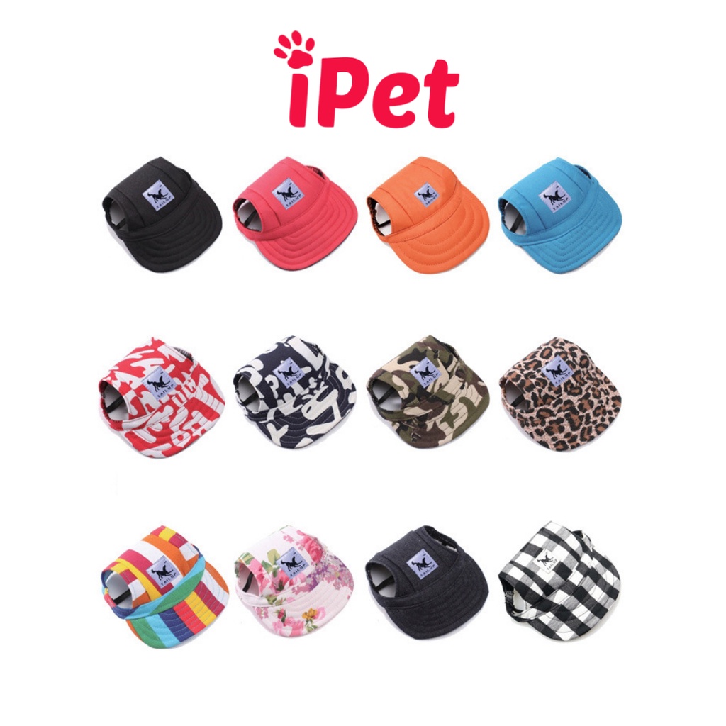 Mũ Nón Lưỡi Trai Cho Thú Cưng Chó Mèo - iPet Shop