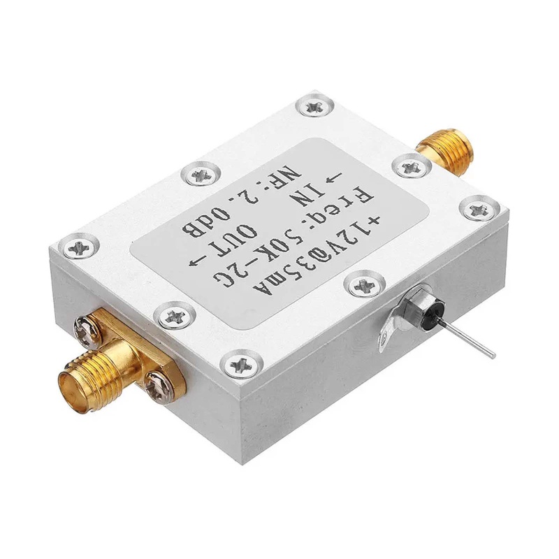 Mô Đun Khuếch Đại Âm Thanh LNA 50K-2GHz Cho RF FM HF VHF / UHF Ham