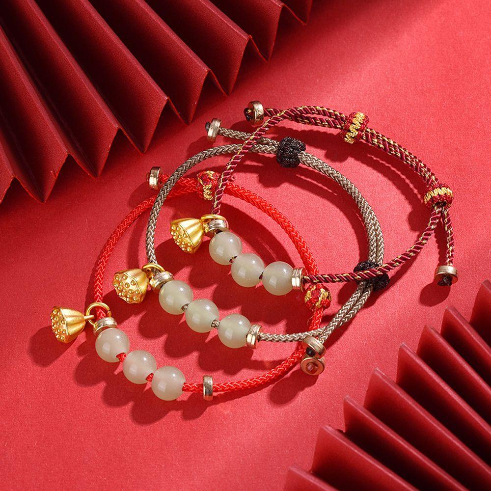 Vòng Tay Bện Dây Phong Cách Trung Hoa Thanh Lịch Cho Cặp Đôi