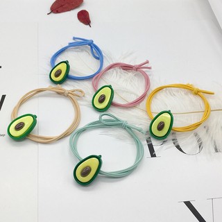 SET 5 DÂY BUỘC TÓC HÌNH TRÁI BƠ SIÊU CUTE