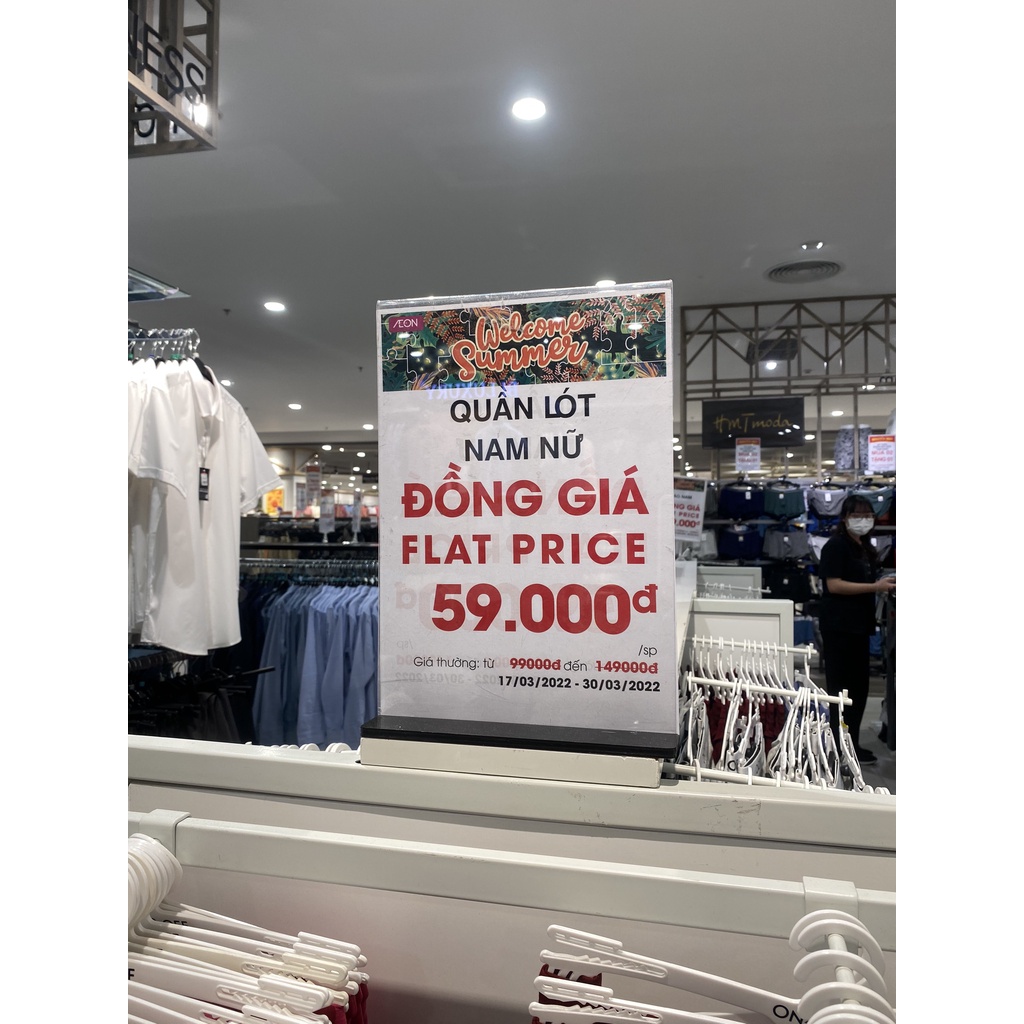 Kệ menu mica trong suốt chân đứng, kiểu dáng chữ T, kiểu chữ L thời trang, trưng bày poster trong các TTTM