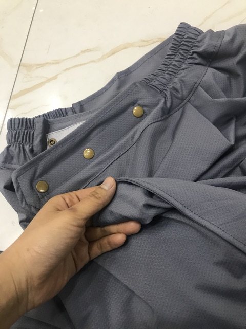 VÁY 2 LỚP COTTON NHẬT THÔNG HƠI CAO CẤP LOẠI 1 HÀNG XUẤT CÓ CÚC BẤM