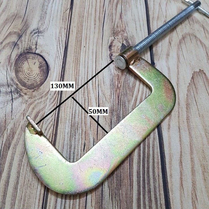 Cảo chữ C,vam kẹp mở max 85-130mm