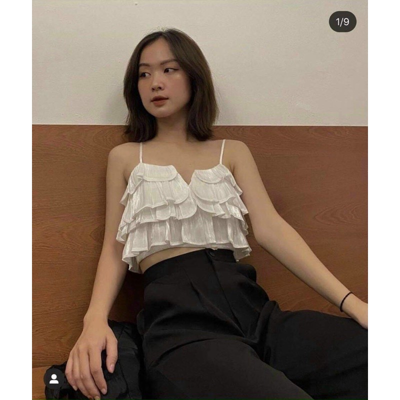 Áo 2 dây bèo tầng ❤️❤️