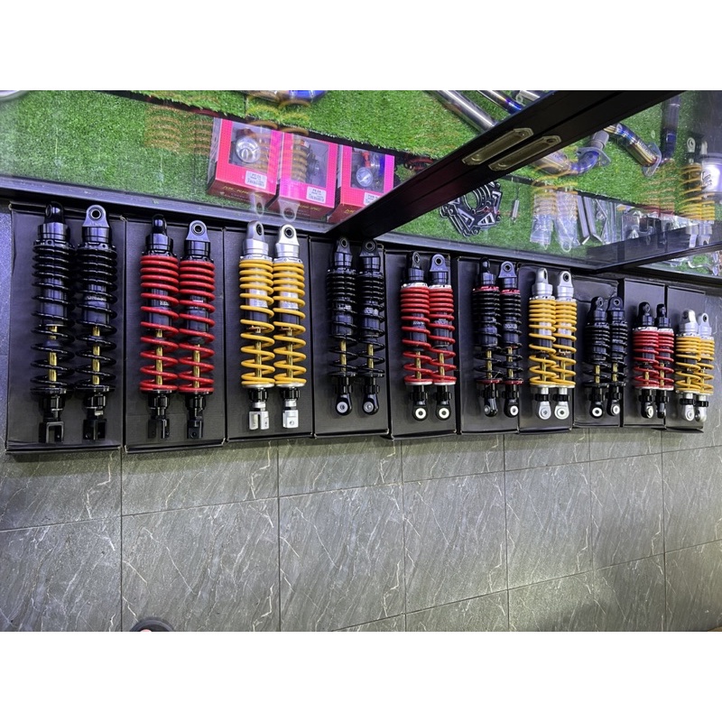 Phuộc nitron ohlins gắn xe dream wave sirius taurus max cub chaly cafe axelo elegant future