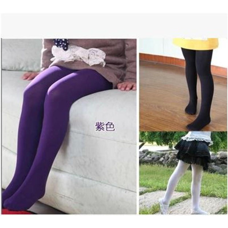 Quần Tất Nhung Nhiều Màu Sắc Thời Trang Cho Bé Gái