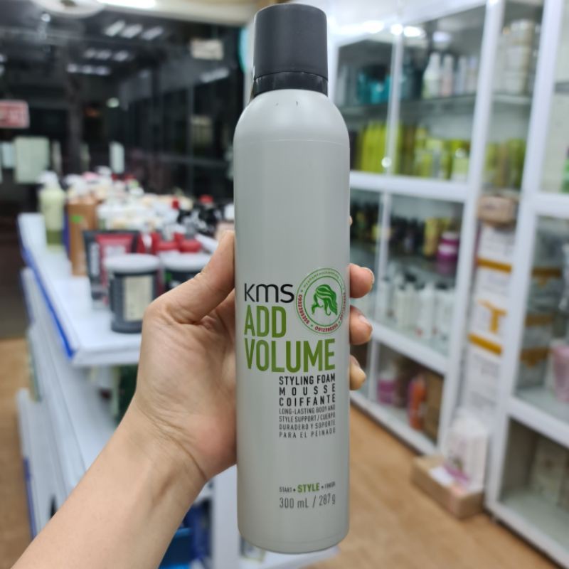 BỌT TẠO KIỂU PHỒNG KMS ADD VOLUME STYLING FOAM 300ML