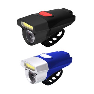 Đèn Pha Led Chống Thấm Nước Sạc Usb Cho Xe Đạp