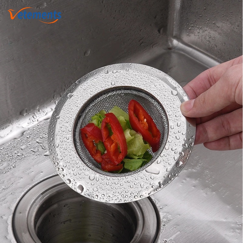 1 Dụng Cụ Lọc Rác Bồn Rửa Chén Bằng Thép Không Gỉ