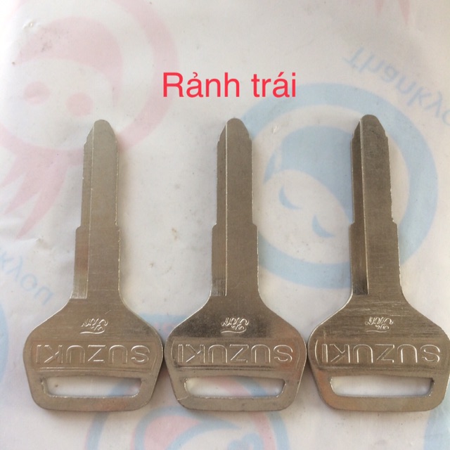 Combo 3 phôi choà khoá xe SUZUKI ( rảnh trái )