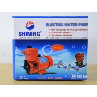 Máy bơm nước chân không shining 150 w moden 150 be - máy bơm chân không kazuco 150