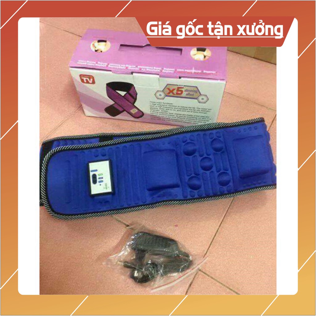 [GIÁ SỈ TOÀN QUỐC] Đai rung x5 giảm mỡ bụng