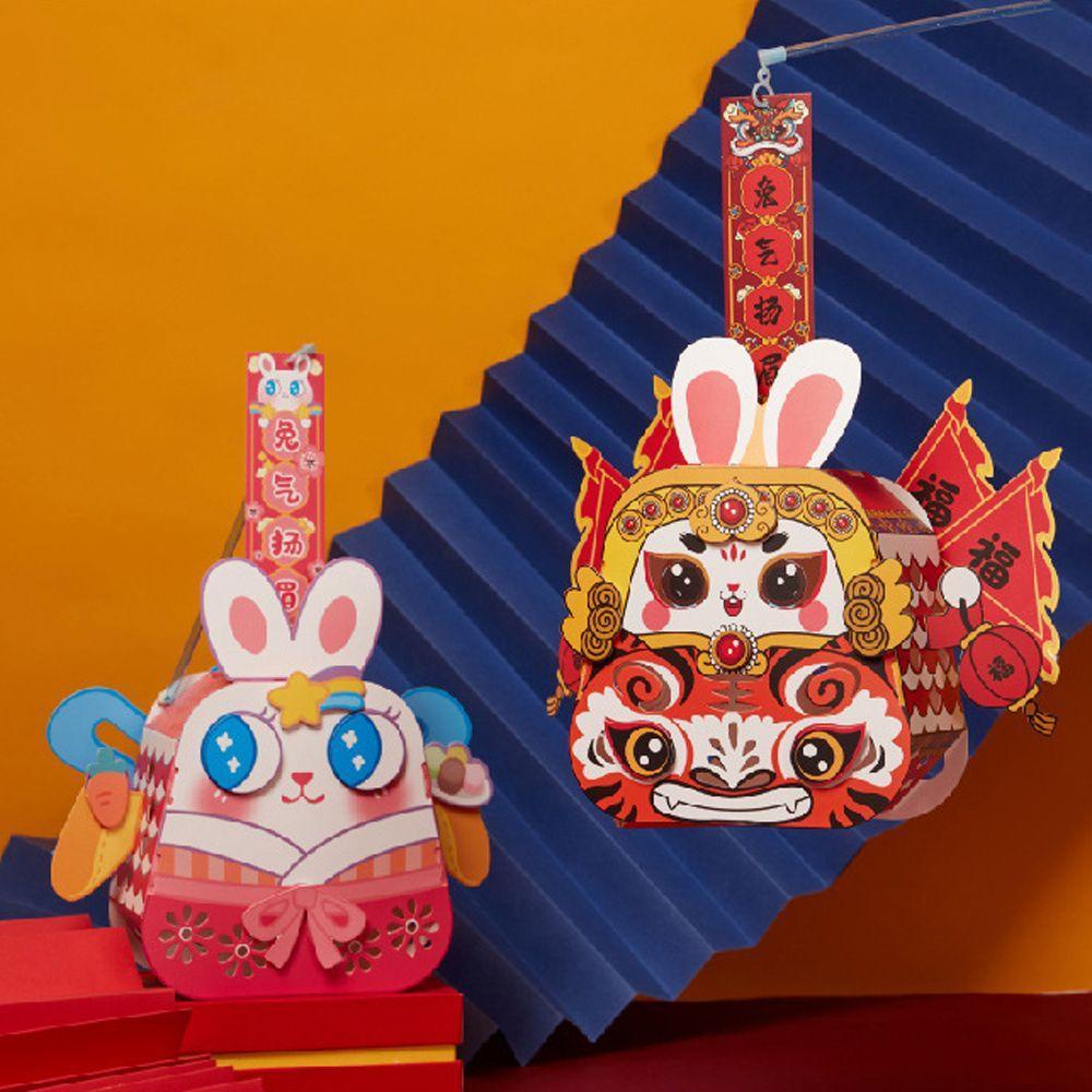 Lồng Đèn Dạ Quang Thủ Công Phong Cách Trung Hoa Cổ Điển Cho Bé