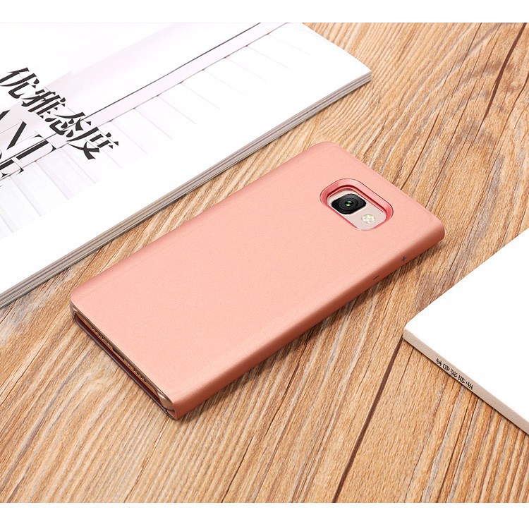 Bao da tráng gương thời trang cho Samsung J7 Plus C8 | BigBuy360 - bigbuy360.vn