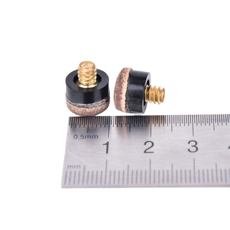 Set 10 đầu cây cơ bida có đai ốc dùng thay thế tiện dụng