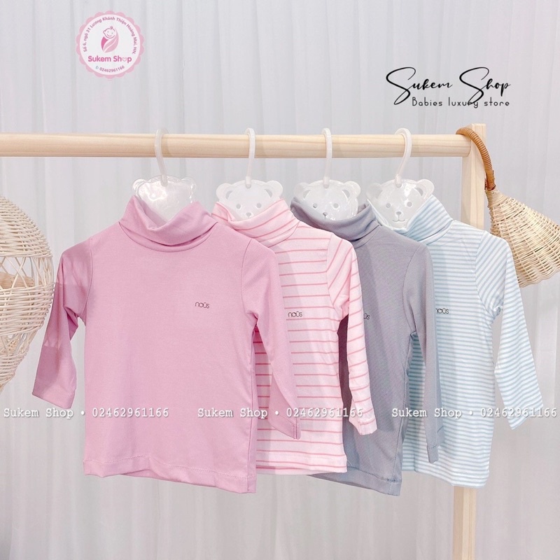 áo giữ nhiệt cổ 5cm cho bé sơ sinh tới 2 tuổi chính hãng Nous