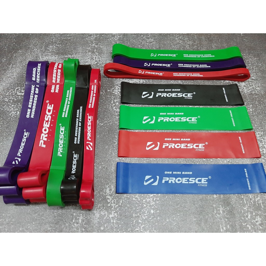 Dây miniband tập mông, Dây Kháng lực tập mông chính hãng Process