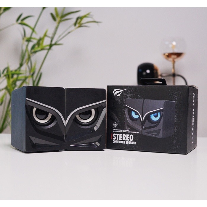 Loa Gaming RGB HAVIT SK708, Âm Thanh Stereo 2.0, 7 Chế Độ Màu RGB, Công Suất 2x3W - Chính Hãng Bảo Hành 12 Tháng