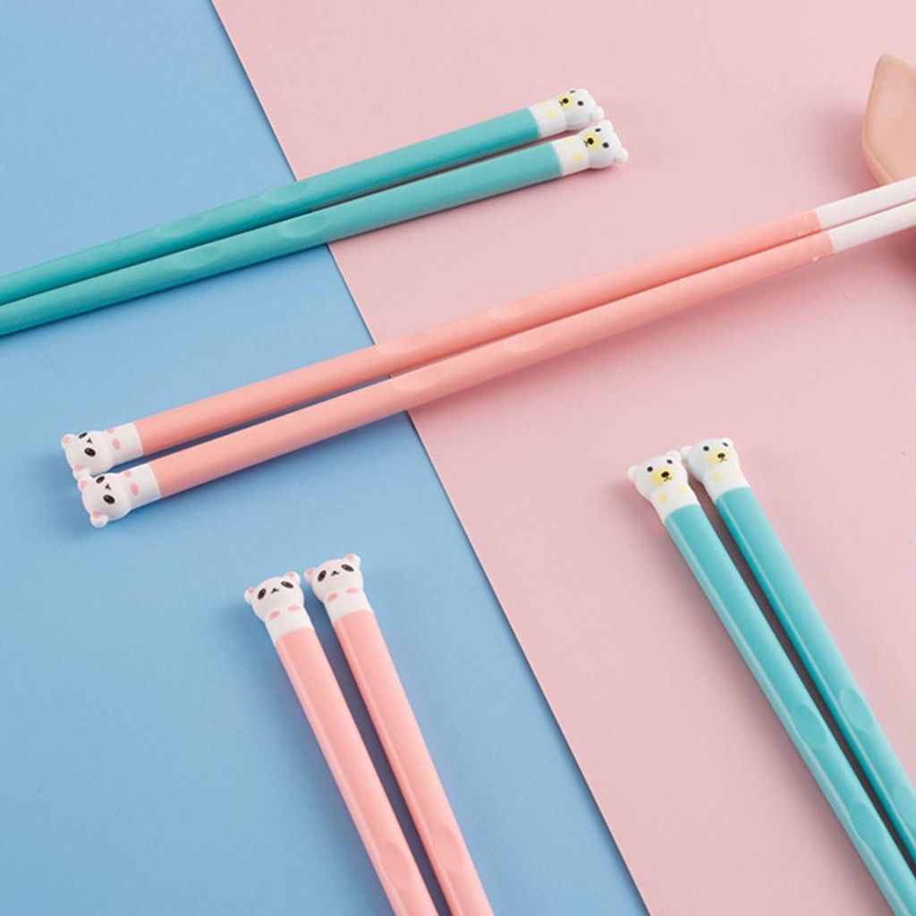 YIYU Đũa Silicone Sợi Thủy Tinh Chống Vi Khuẩn Có Thể Tái Sử Dụng