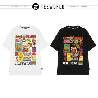Áo Thun Local Brand Teeworld Retro Nam Nữ Trắng Đen Form Rộng Unisex