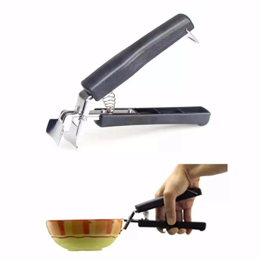 Dụng cụ gắp thức ăn nóng tiện dụng (Đen)