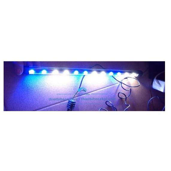 Đèn Led Caibao T4, Trang Trí Bể Cá Với Các Màu Trắng, Xanh, Hồng Và 3 Màu. Có Công Tắc Tắt Bật Đèn