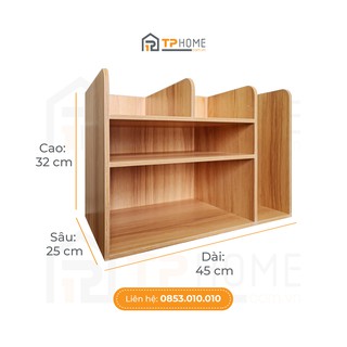 Kệ gỗ để bàn đa năng loại không có hộc kéo - K0