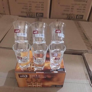 BỘ 6 LY UỐNG RƯỢU DELI